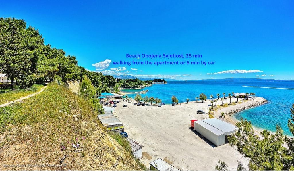 Chic Apartment In Center Split Ruang foto